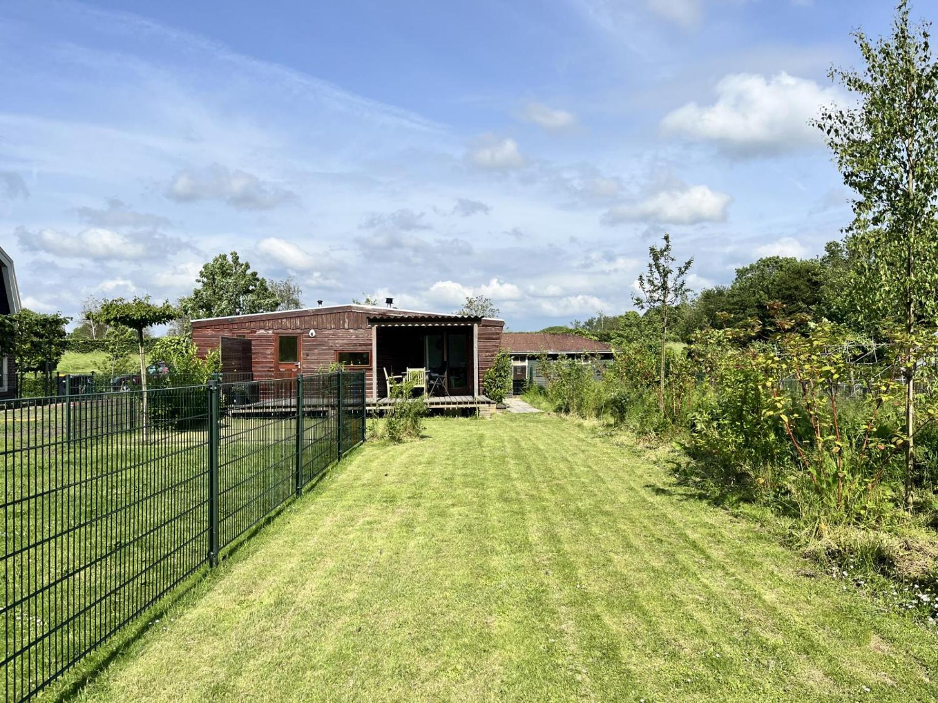 Vrijstaand Chalet Met Veel Buitenruimte En Veranda Vila Zuid-Scharwoude Exterior foto