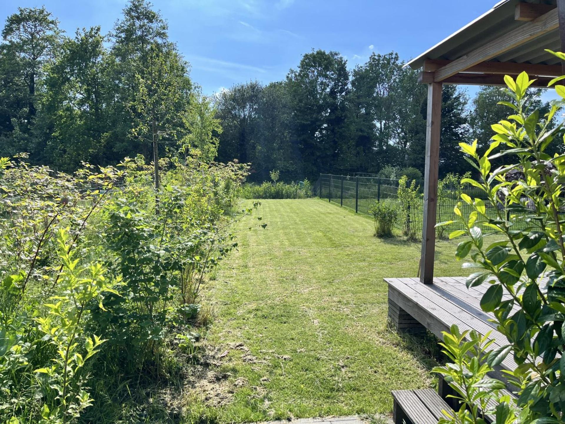 Vrijstaand Chalet Met Veel Buitenruimte En Veranda Zuid-Scharwoude Exterior foto